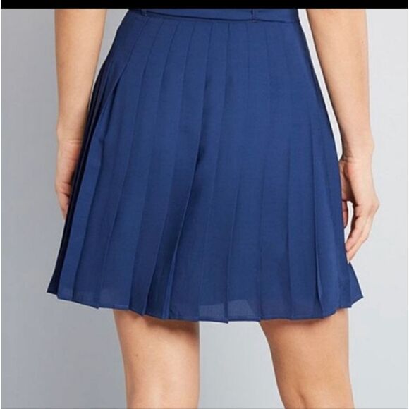 Modcloth Purely Pretty Pleated Skirt Size 12 NWT - Picture 2 of 7